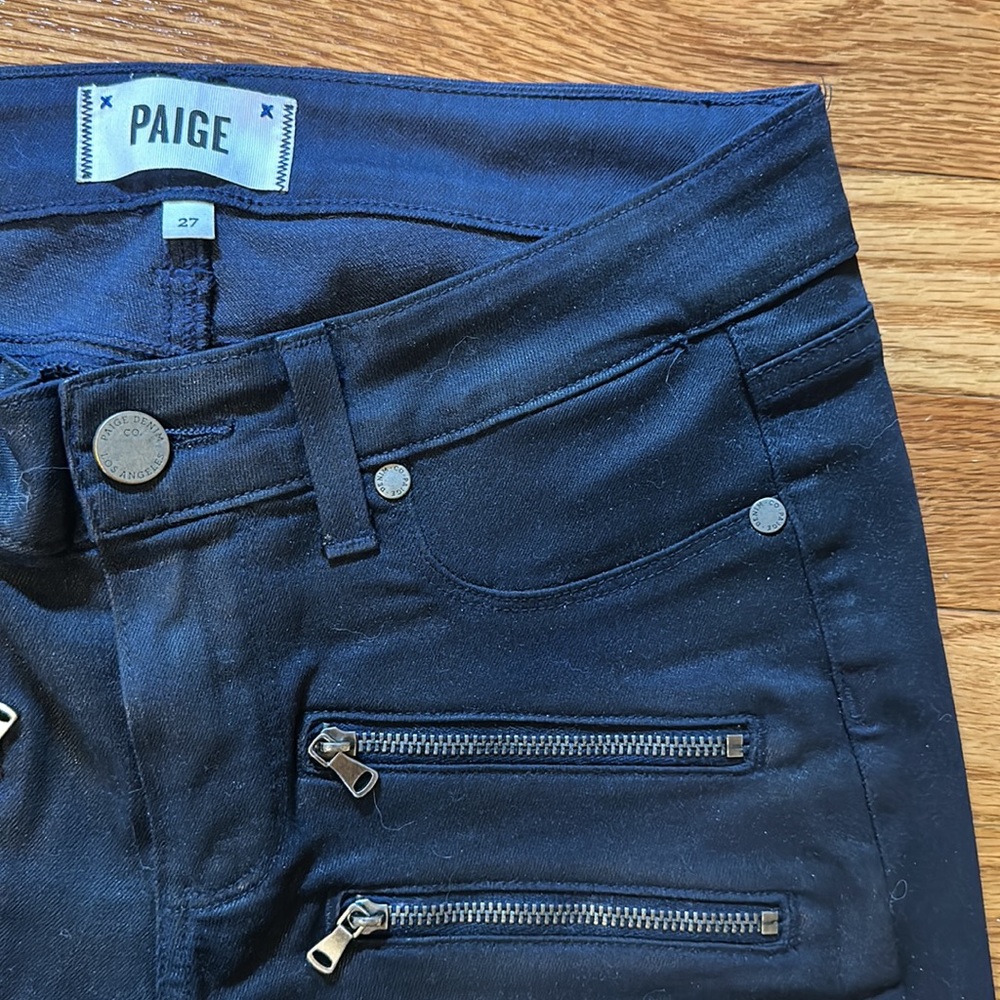 Paige Denim 27 - Edgemont zipper jeans